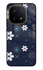Flowers iQOO 15 5G Glass Case Back Cover by Casekaro