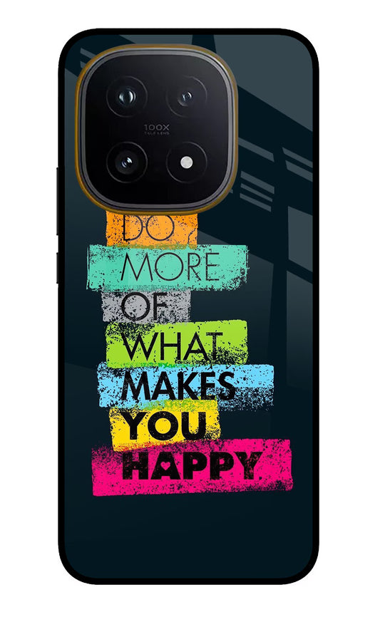 Do More Of What Makes You Happy iQOO 15 5G Glass Case