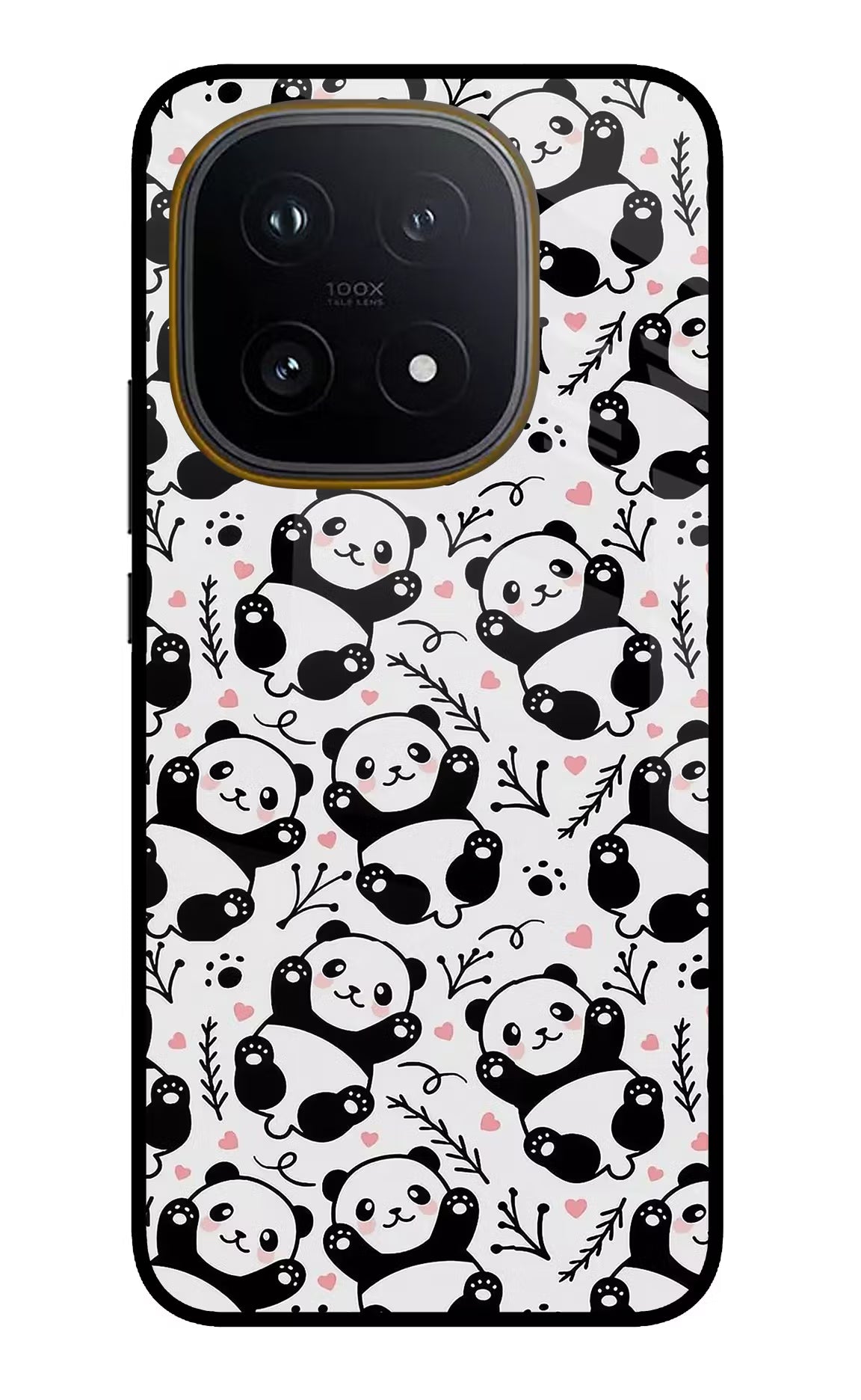 Cute Panda iQOO 15 5G Glass Case