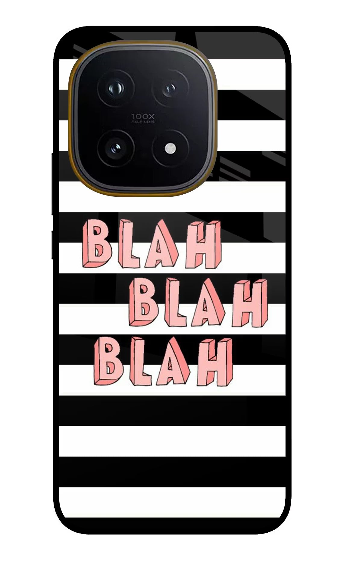 Blah Blah Blah iQOO 15 5G Glass Case