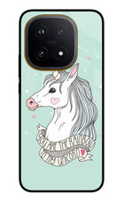 Unicorn Wallpaper iQOO 15 5G Glass Case Back Cover by Casekaro