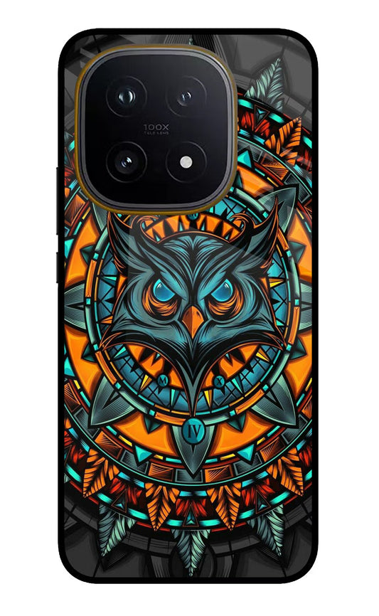 Angry Owl Art iQOO 15 5G Glass Case