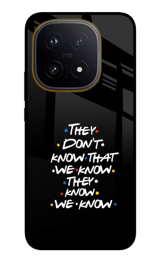 FRIENDS Dialogue iQOO 15 5G Glass Case