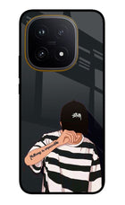 Aesthetic Boy iQOO 15 5G Glass Case Back Cover by Casekaro