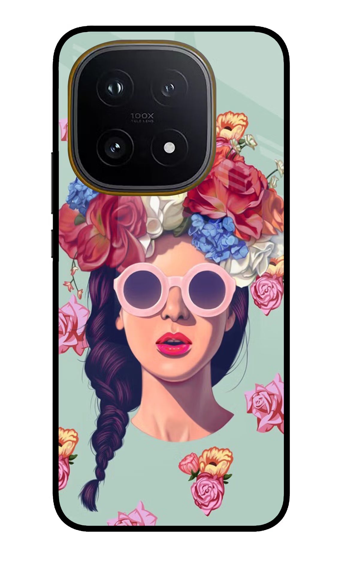 Pretty Girl iQOO 15 5G Glass Case Back Cover by Casekaro