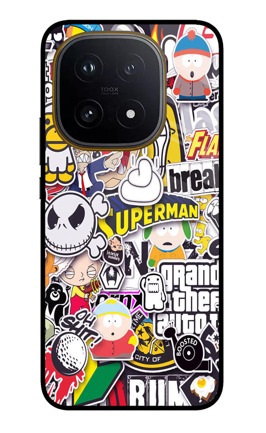 Sticker Bomb iQOO 15 5G Glass Case