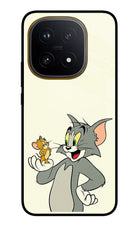 Tom & Jerry iQOO 15 5G Glass Case Back Cover by Casekaro