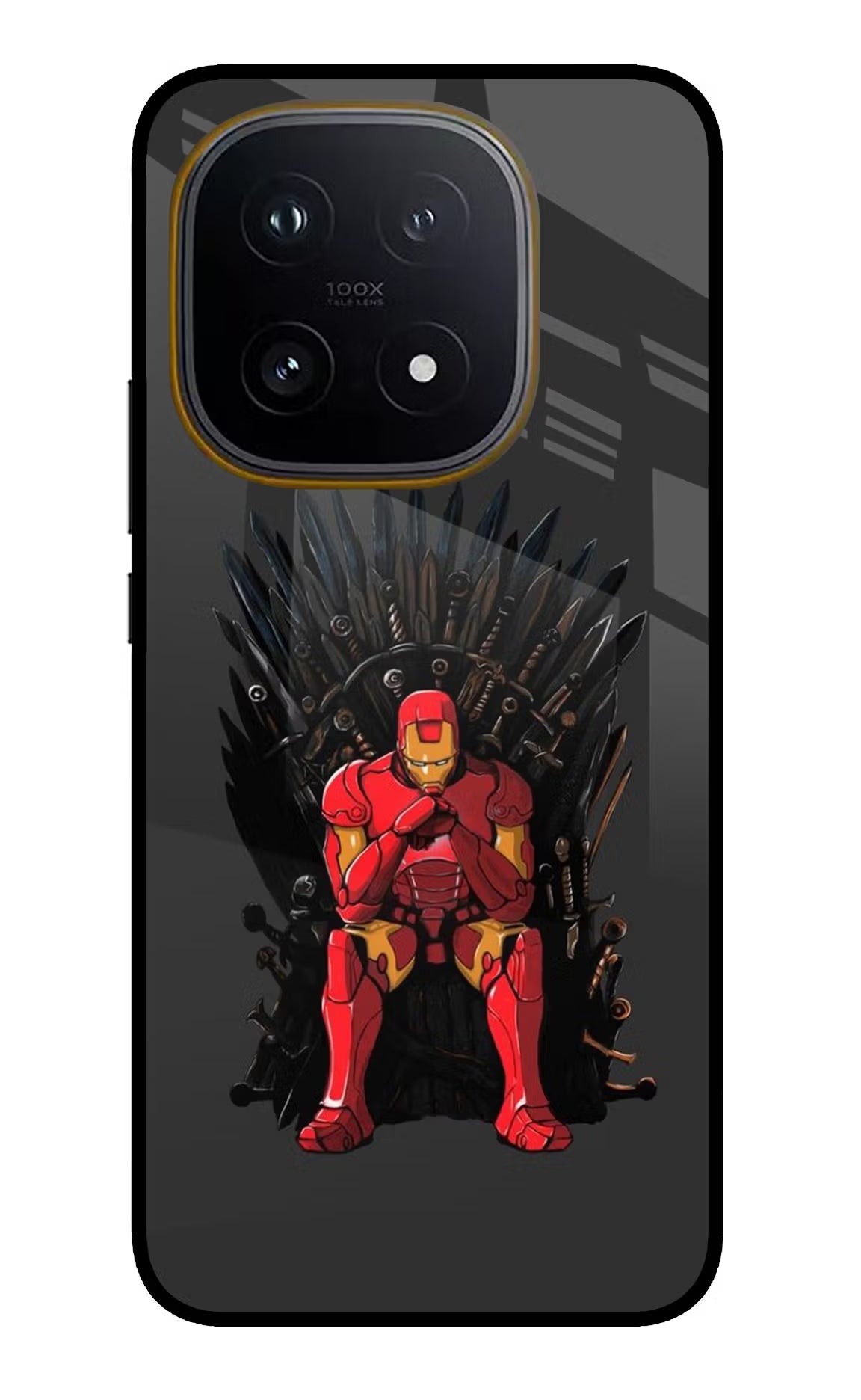 Ironman Throne iQOO 15 5G Glass Case