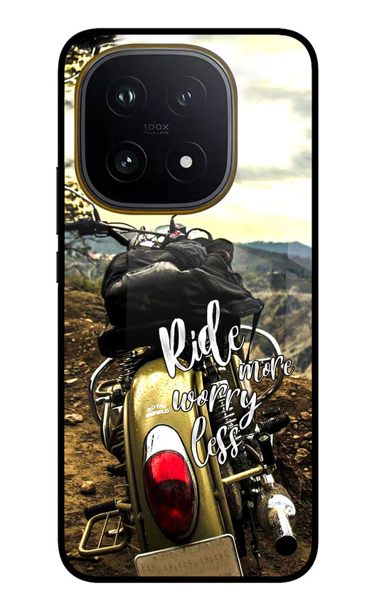 Ride More Worry Less iQOO 15 5G Glass Case