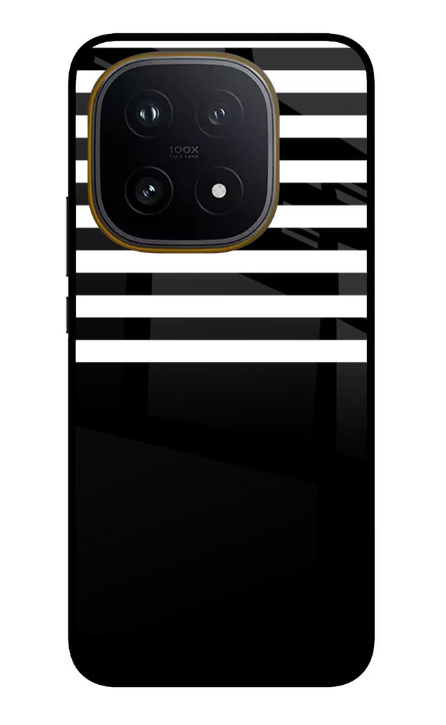 Black and White Print iQOO 15 5G Glass Case