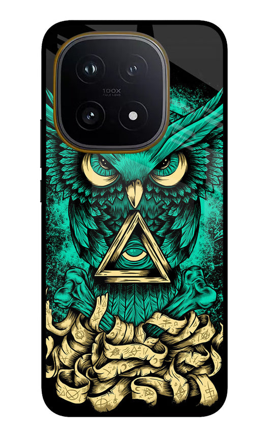 Green Owl iQOO 15 5G Glass Case