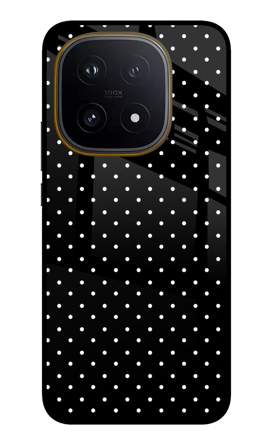 White Dots iQOO 15 5G Back Cover, Glass case