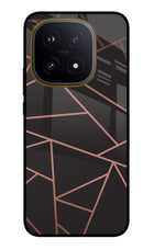 Geometric Pattern iQOO 15 5G Glass Case Back Cover by Casekaro