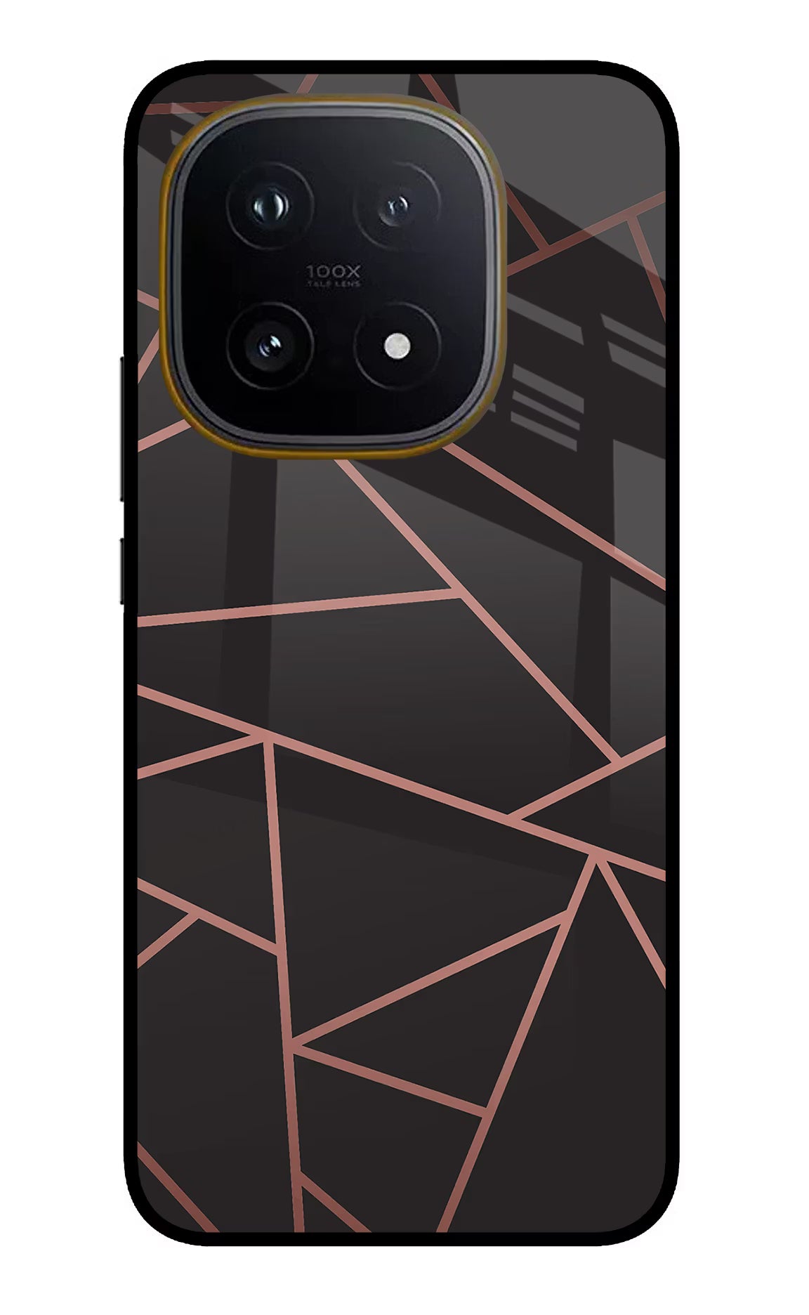 Geometric Pattern iQOO 15 5G Glass Case Back Cover by Casekaro