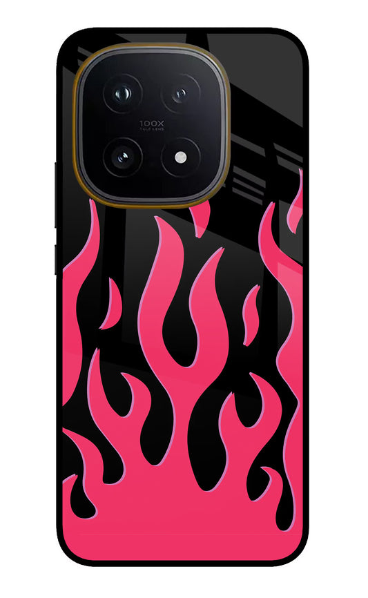 Fire Flames iQOO 15 5G Glass Case