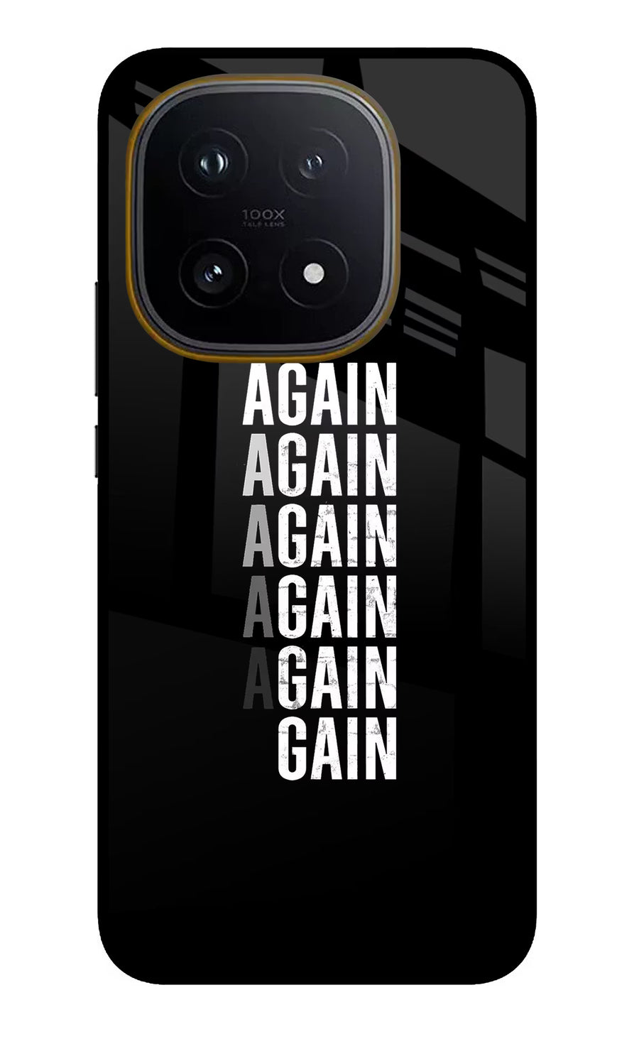 Again Again Gain iQOO 15 5G Back Cover, Glass case