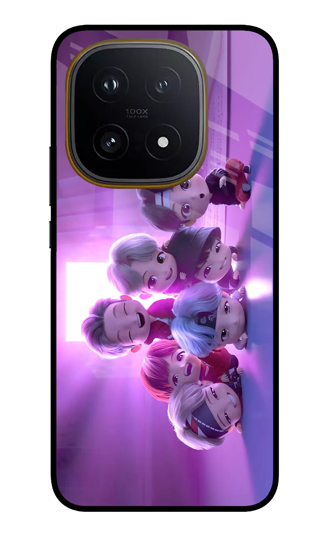 BTS Chibi iQOO 15 5G Glass Case