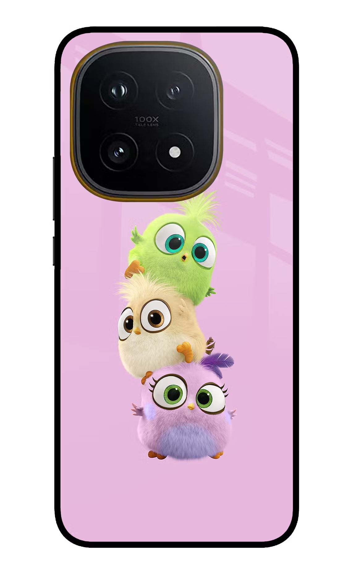 Cute Little Birds iQOO 15 5G Glass Case