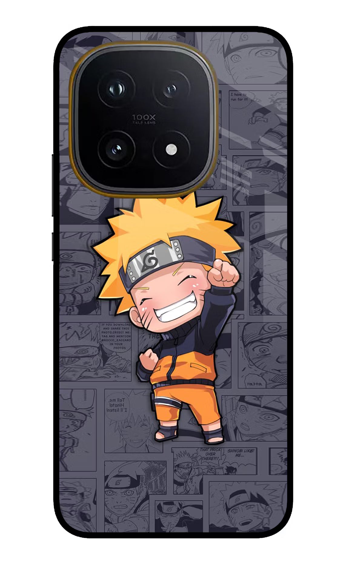 Chota Naruto iQOO 15 5G Glass Case