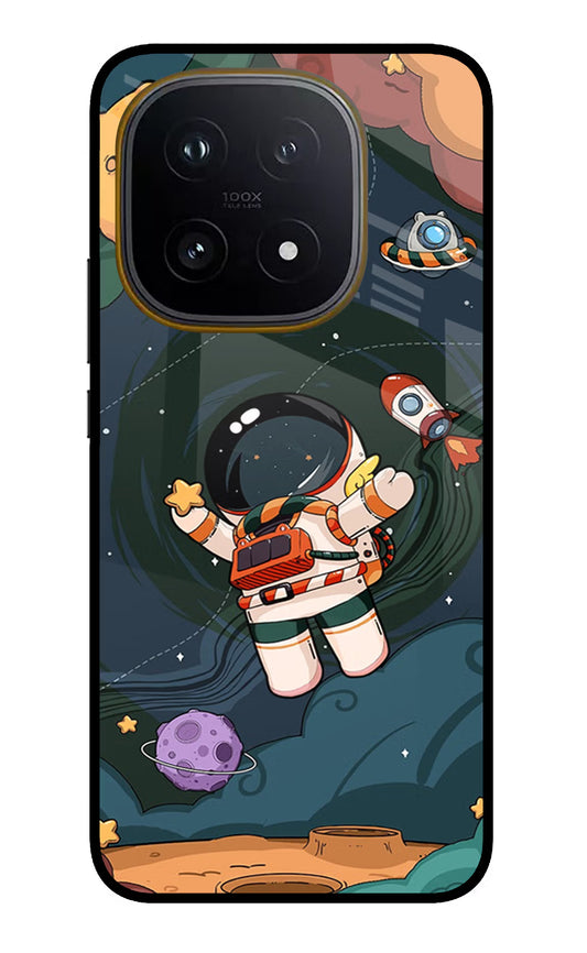 Cartoon Astronaut iQOO 15 5G Glass Case