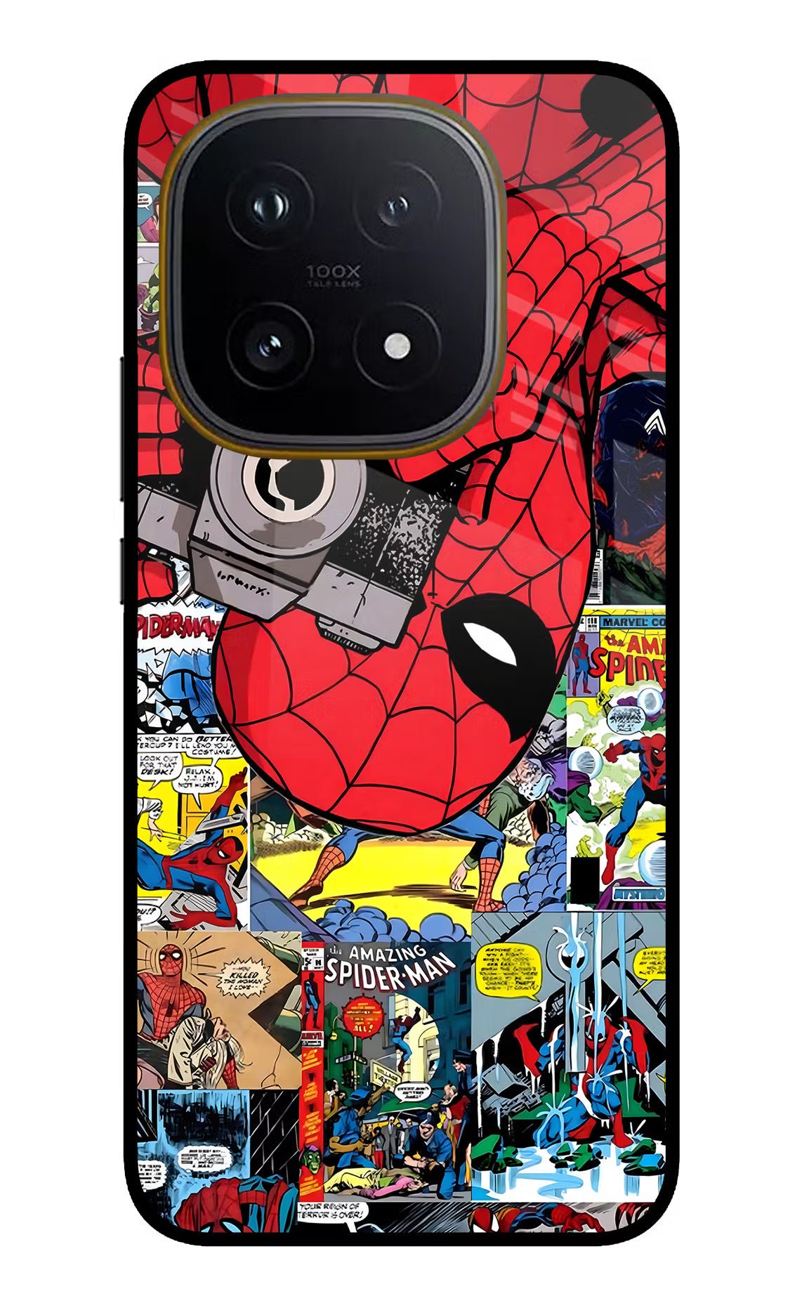 Spider Man iQOO 15 5G Glass Case