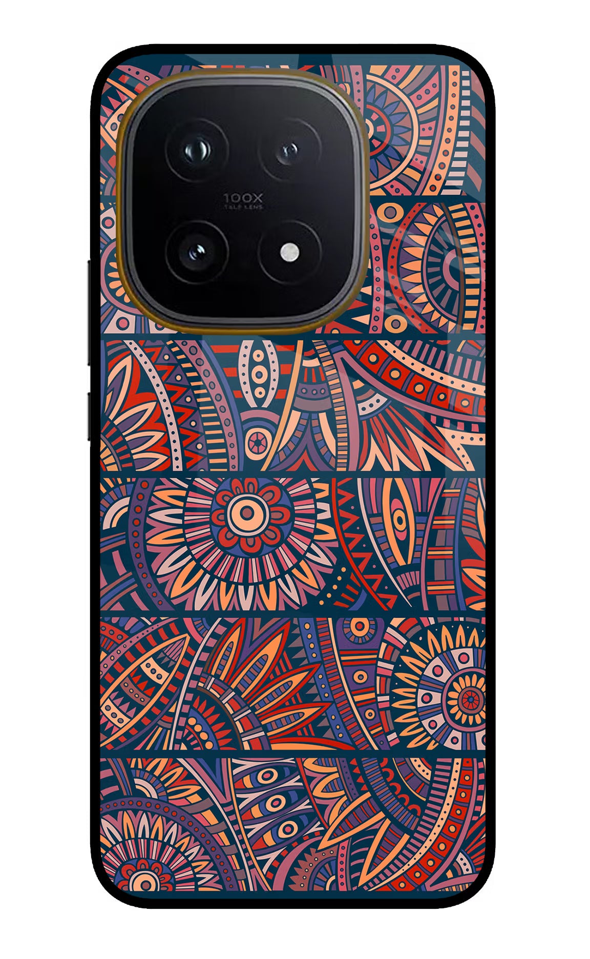 African Culture Design iQOO 15 5G Glass Case Back Cover by Casekaro