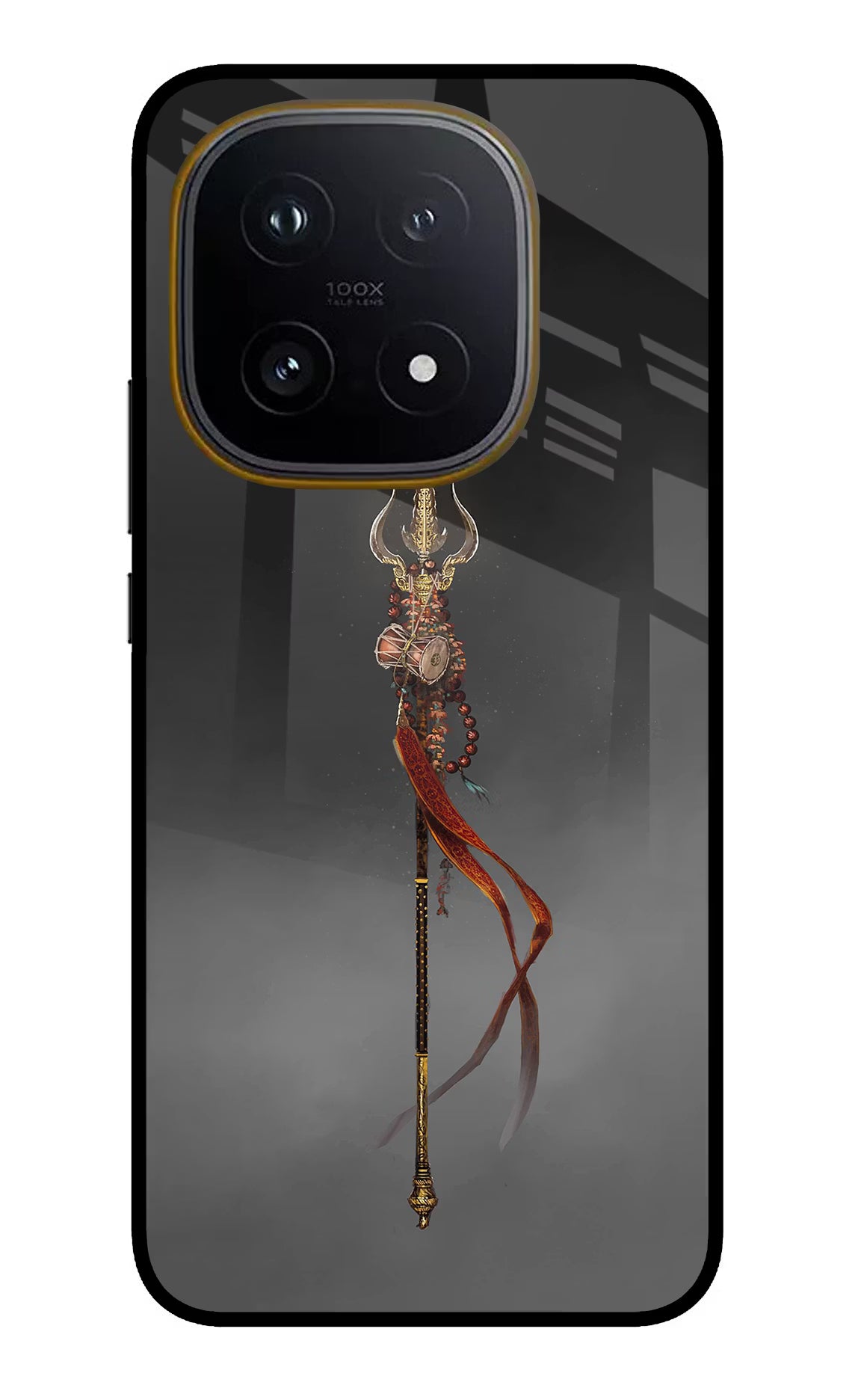 Shiv Trishul iQOO 15 5G Glass Case