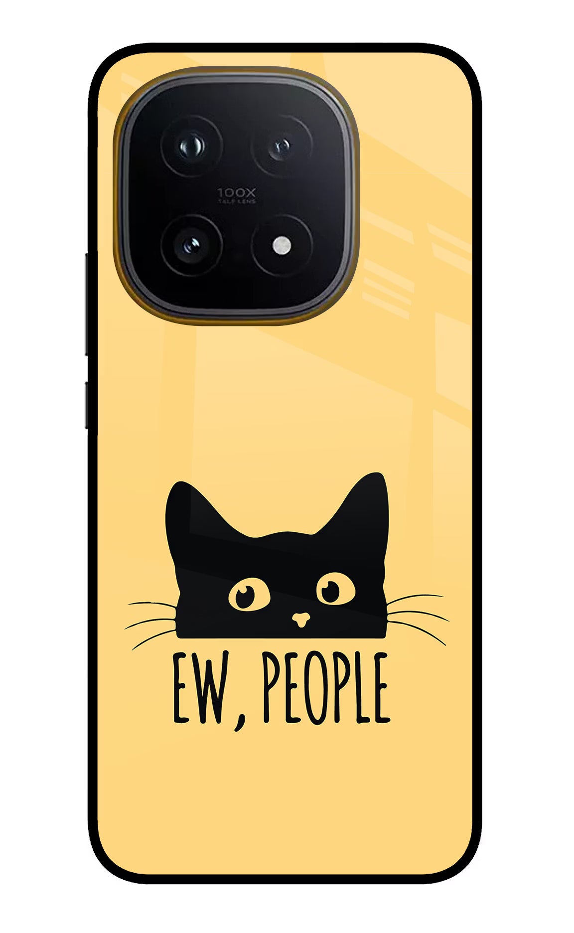 Ew People Catitude iQOO 15 5G Glass Case