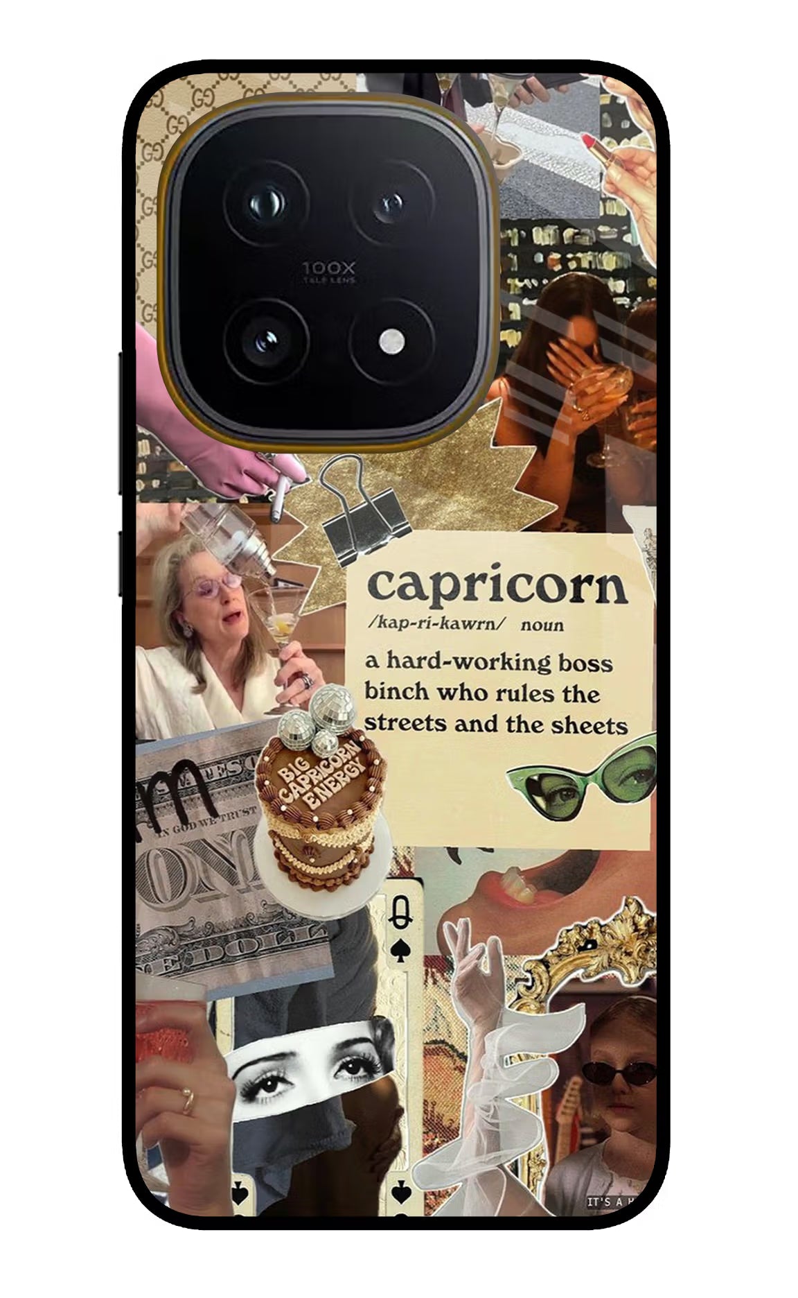 Capricorn Zodiac iQOO 15 5G Glass Case