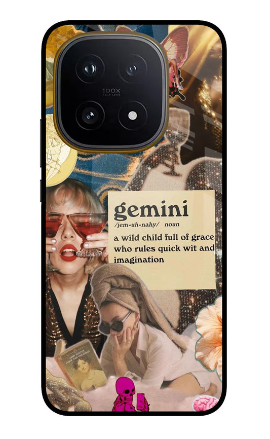Gemini Zodiac iQOO 15 5G Glass Case