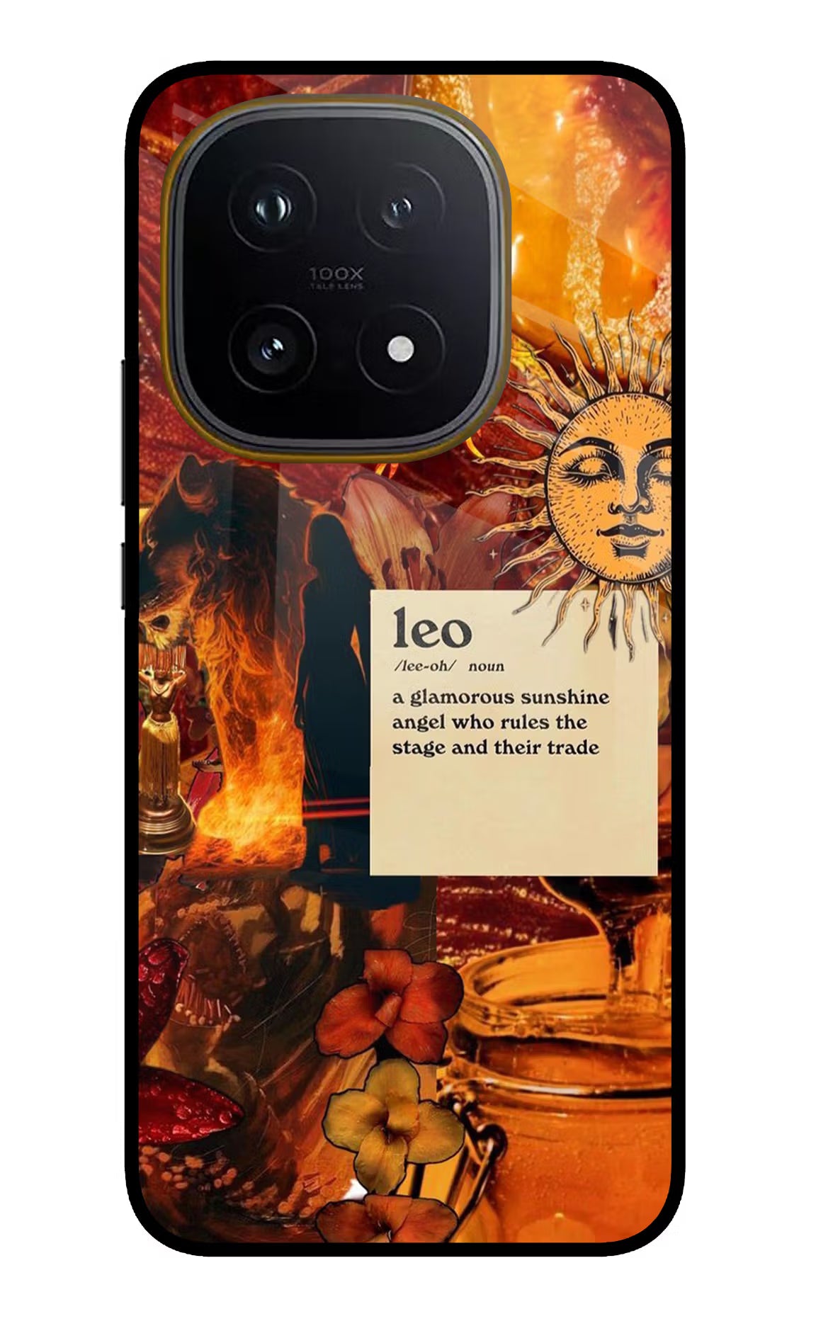 Leo Zodiac iQOO 15 5G Glass Case