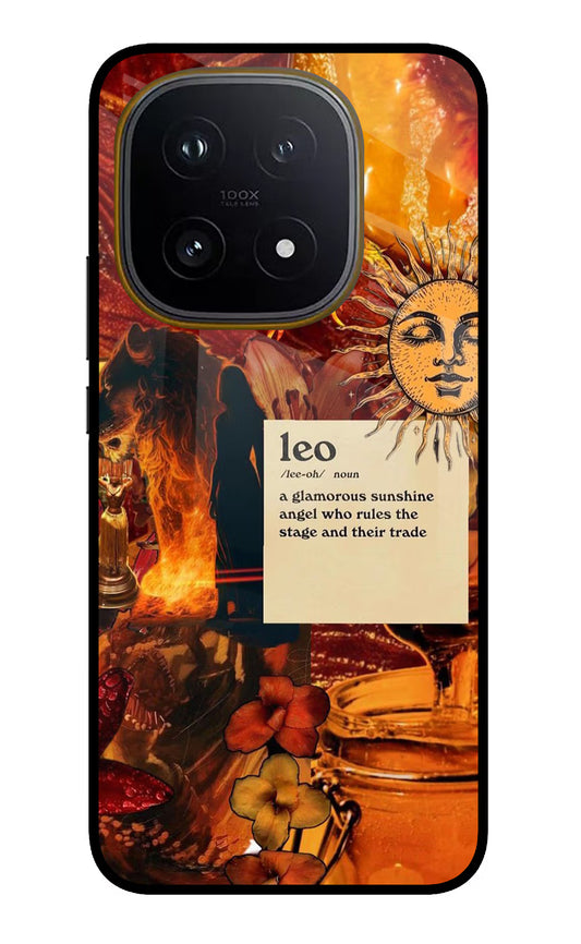Leo Zodiac iQOO 15 5G Glass Case