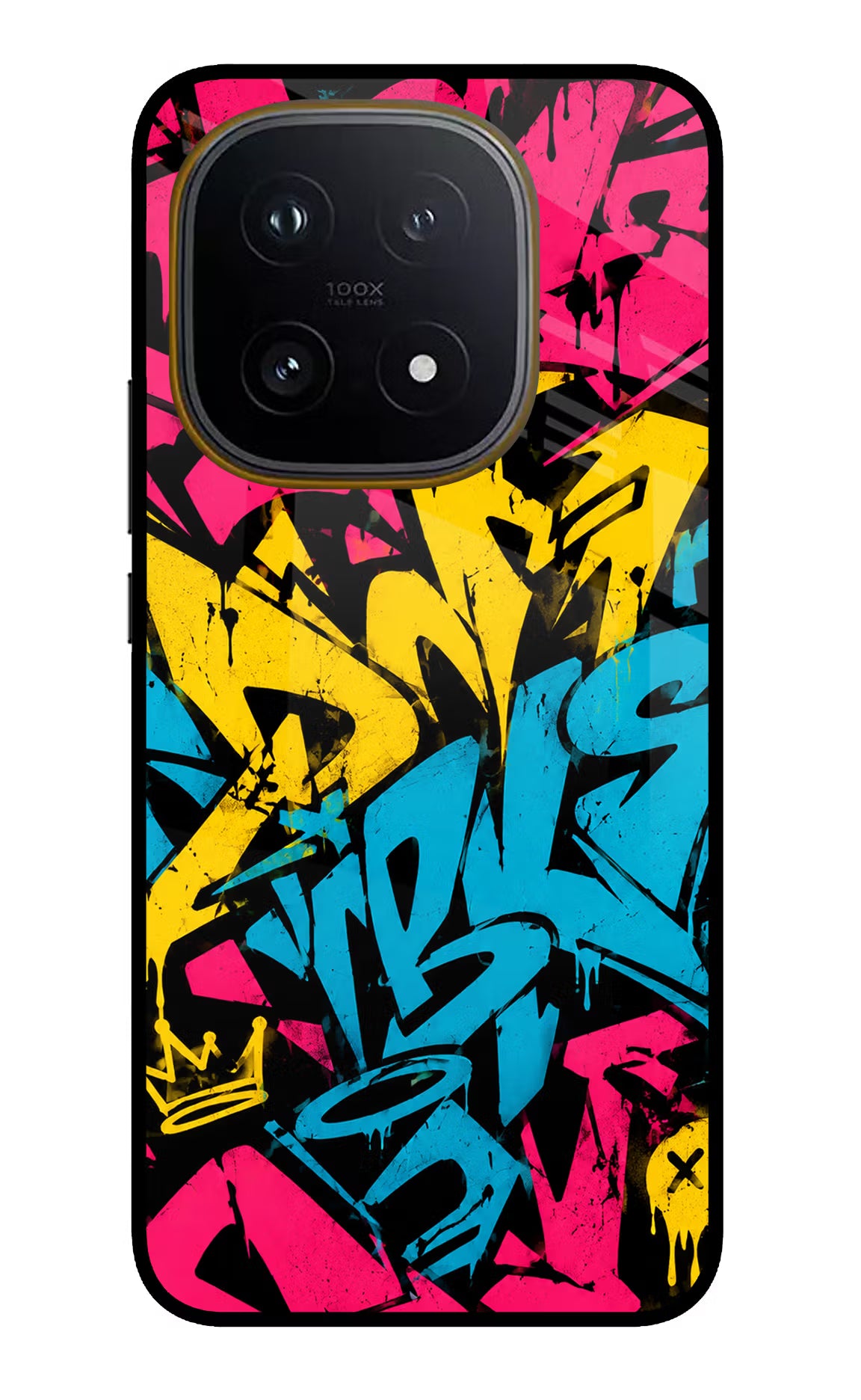 Graffiti Vibe iQOO 15 5G Glass Case