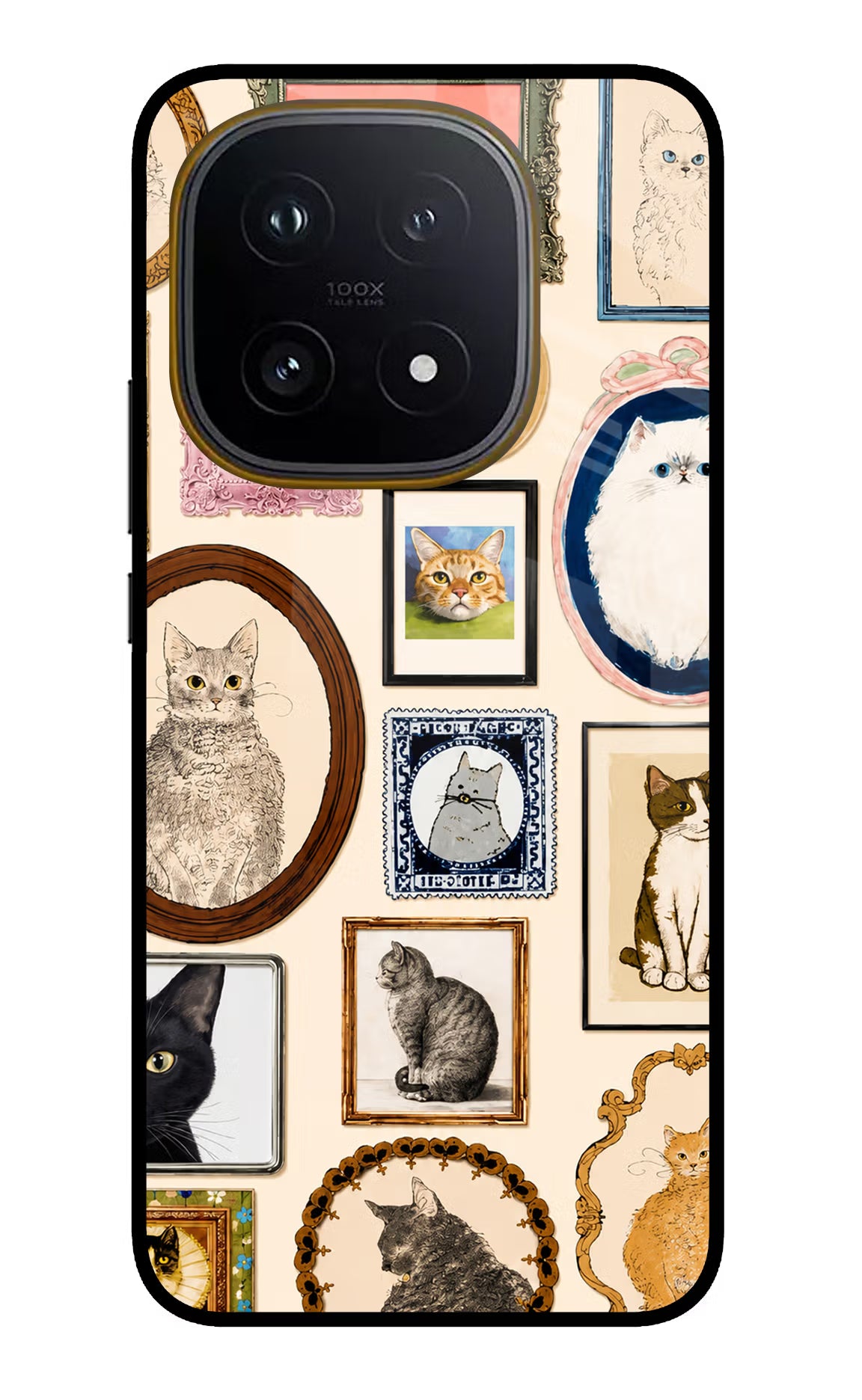 Mirror Cats iQOO 15 5G Glass Case