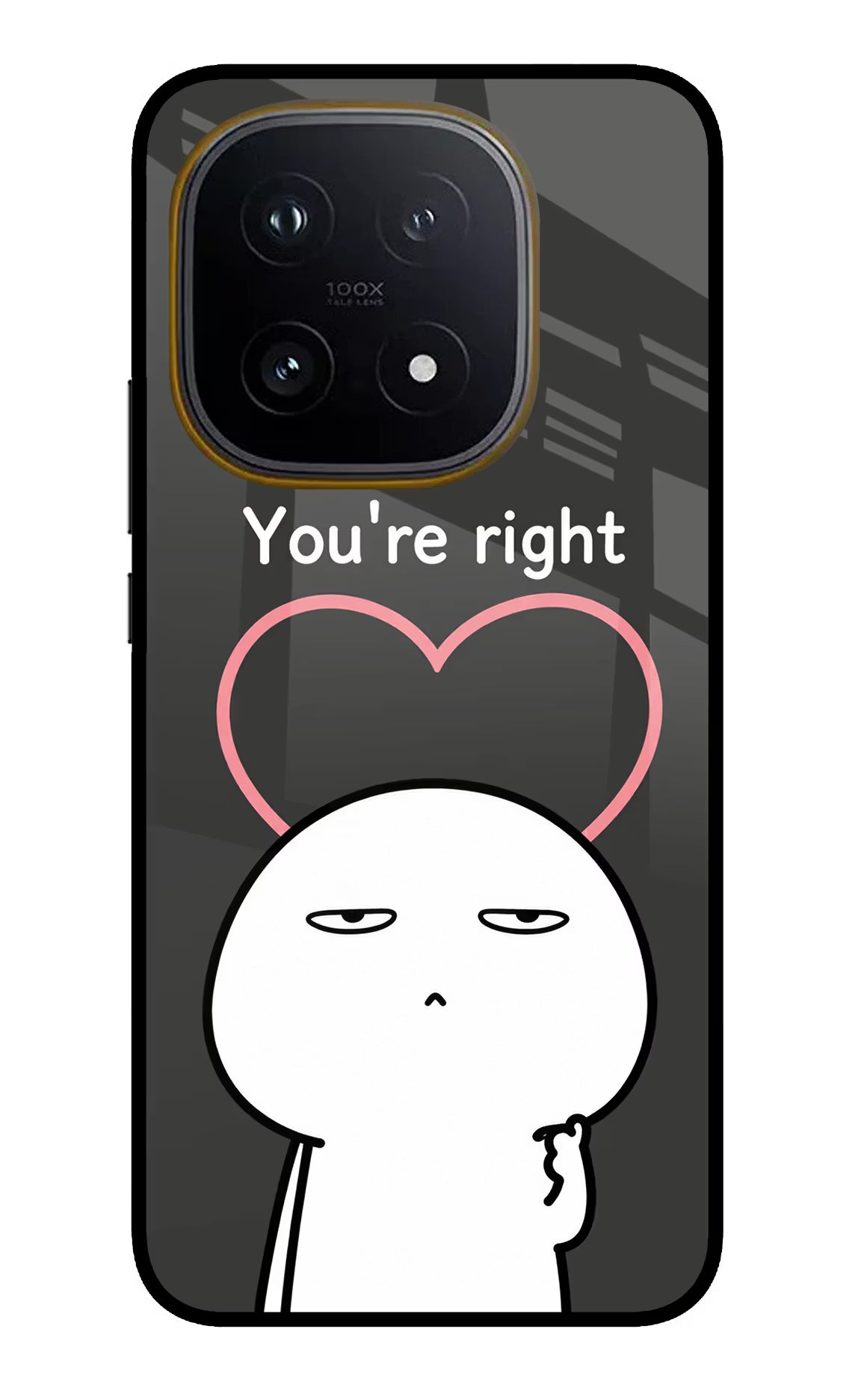 You're Right iQOO 15 5G Glass Case