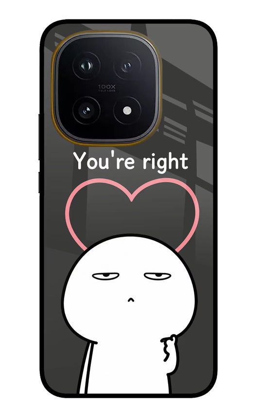 You're Right iQOO 15 5G Glass Case