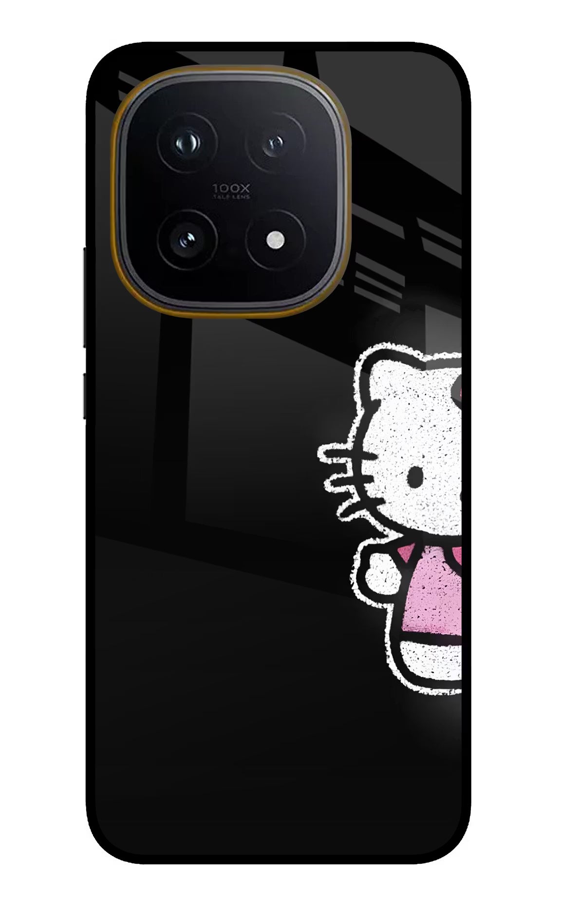 Kitty Charm iQOO 15 5G Glass Case