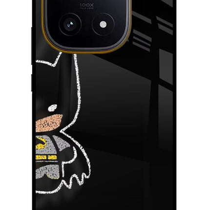 Bat Kitty iQOO 15 5G Glass Case Back Cover by Casekaro