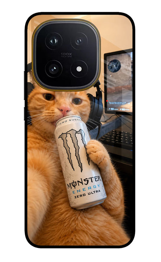 Gamer Cat Energy iQOO 15 5G Glass Case