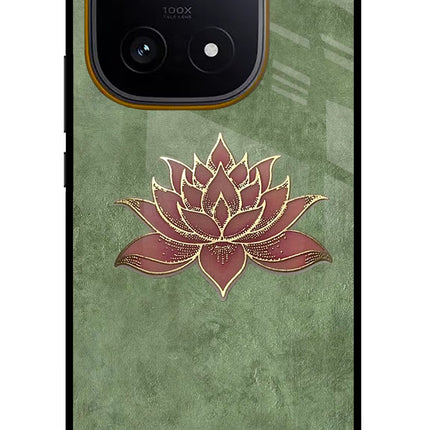 Lotus Grace iQOO 15 5G Glass Case