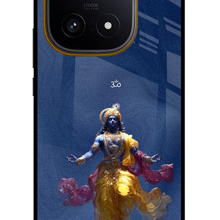 Cosmic Krishna iQOO 15 5G Glass Case