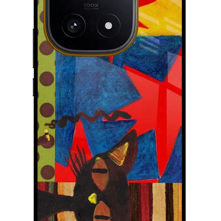 Pop Cat iQOO 15 5G Glass Case