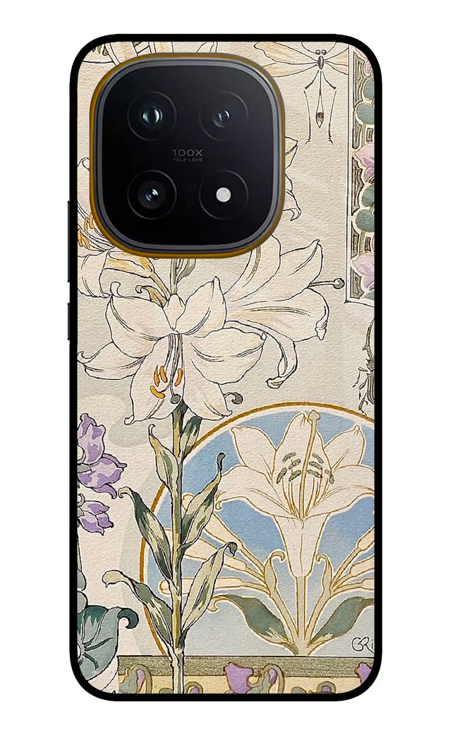 White Lily iQOO 15 5G Glass Case