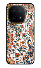 White Mayura iQOO 15 5G Glass Case