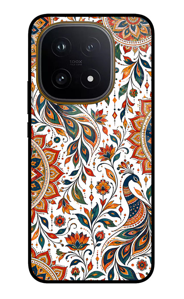 White Mayura iQOO 15 5G Glass Case