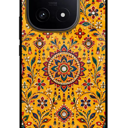 Sunlit Aura iQOO 15 5G Glass Case