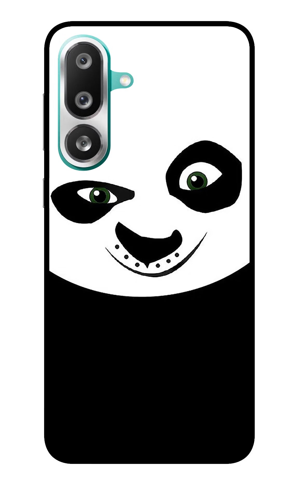 Panda Samsung F56 Glass Case Back Cover by Casekaro