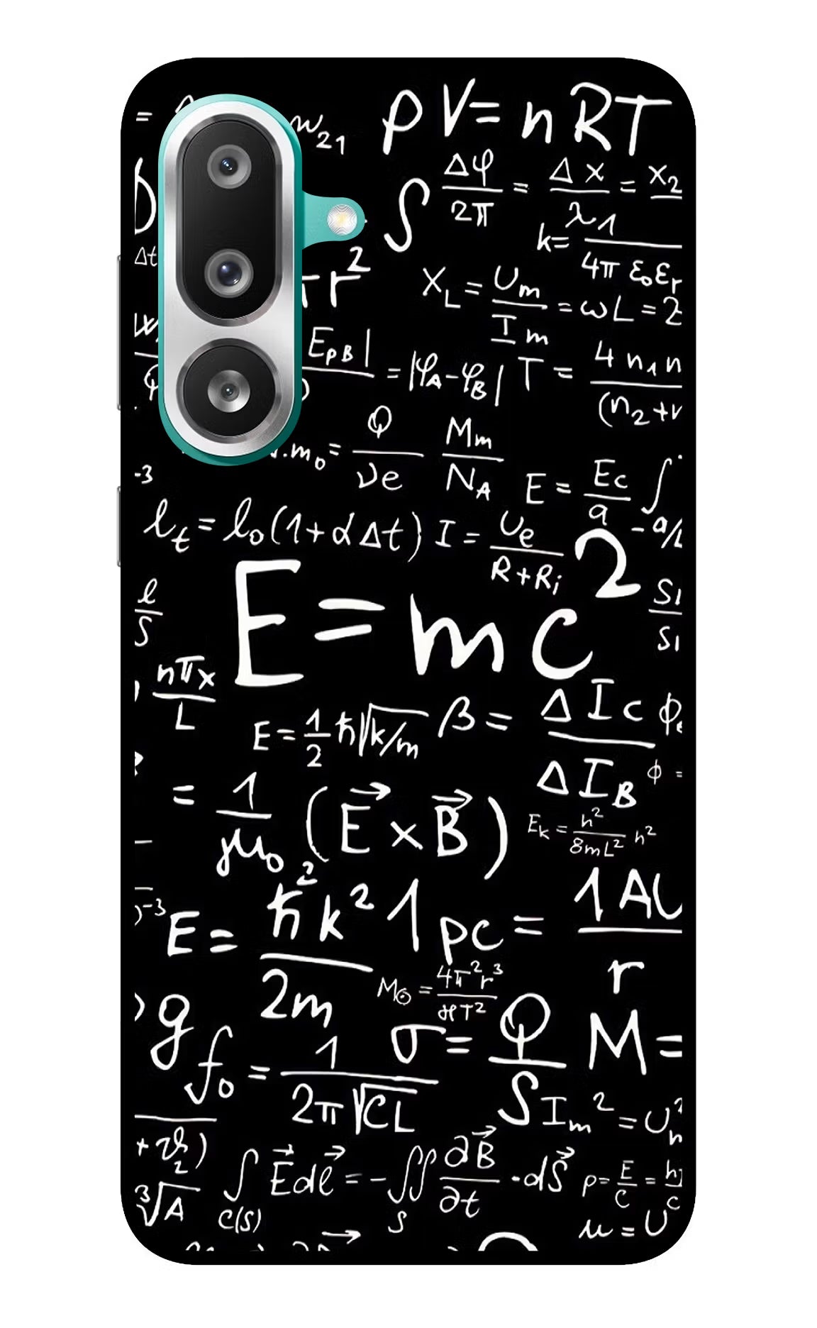 Physics Formula Samsung F56 Glass Case Back Cover by Casekaro
