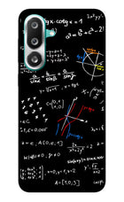 Mathematics Formula Samsung F56 Glass Case Back Cover by Casekaro