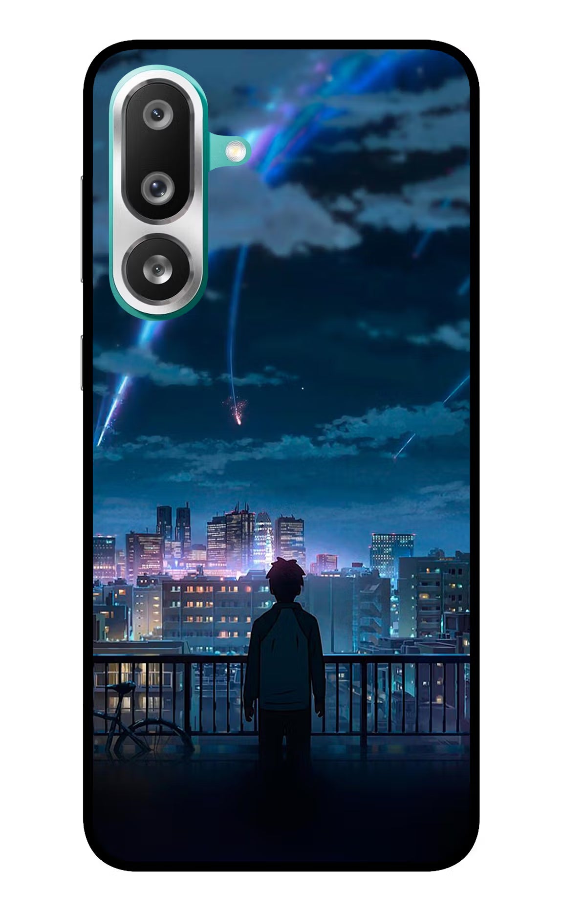 Anime Samsung F56 Glass Case